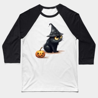 black cats for halloween Baseball T-Shirt